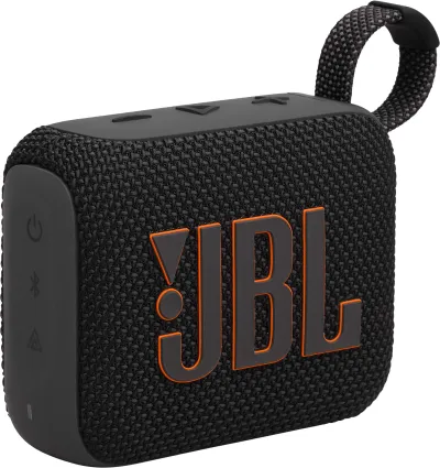 JBL Go 4 Portable Bluetooth Speaker Black JBLGO4BLKAM
