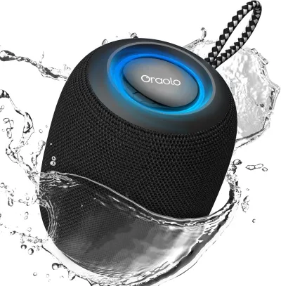 Oraolo Bluetooth Speaker, IPX7 Waterproof Portable