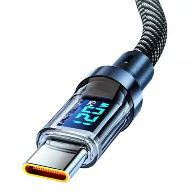 6.6 Ft. Super Fast Charging Cable 120W 6A USB to Type C