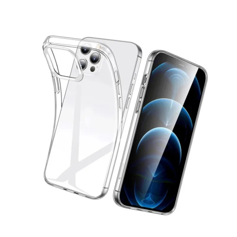 Transparent Mobile Case (Transparent Back Cover) - Atalfa