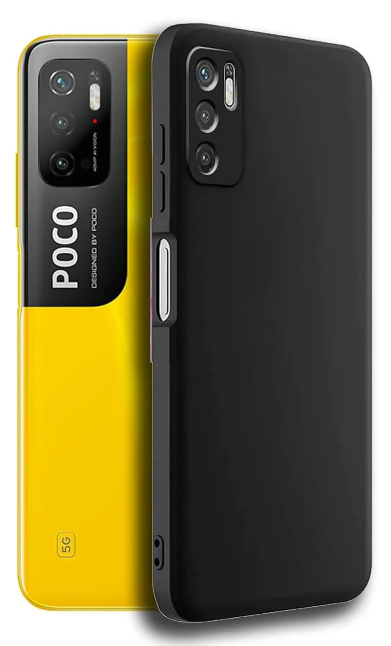 KRL Mobile Back Cover Case for Poco M3 Pro 5G (Silicone