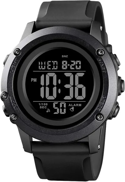 Buy Men's Digital Sports Watch Large Face Waterproof