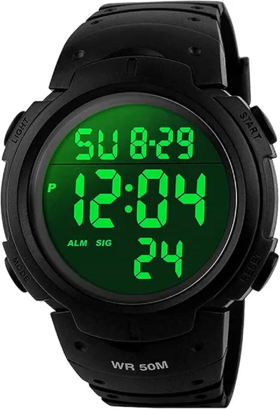 Vdsow Mens Sports Digital Watches - Outdoor Waterproof