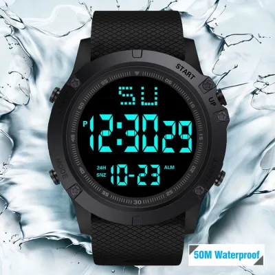 Waterproof Digital Sports Watch Military Tactical LED