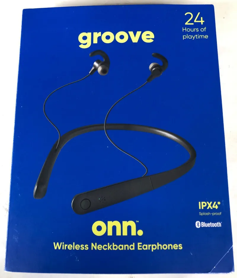 Onn Groove Bluetooth Wireless Bluetooth Neckband
