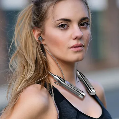 Bluetooth Headset, 2024 Upgraded Wireless Neckband