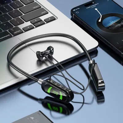 Neckband Bluetooth Headphones 200H Extra Long Wireless