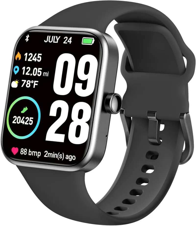 Tozo S2 44mm Smart Watch Alexa Built-in Fitness Tracker