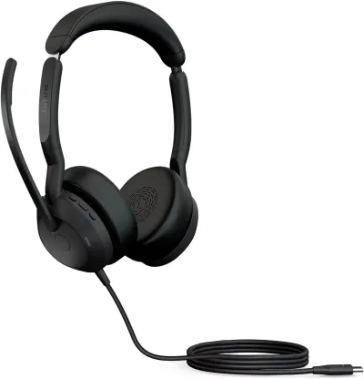 Jabra Evolve2 50 Wired Stereo Headset - Active Noise