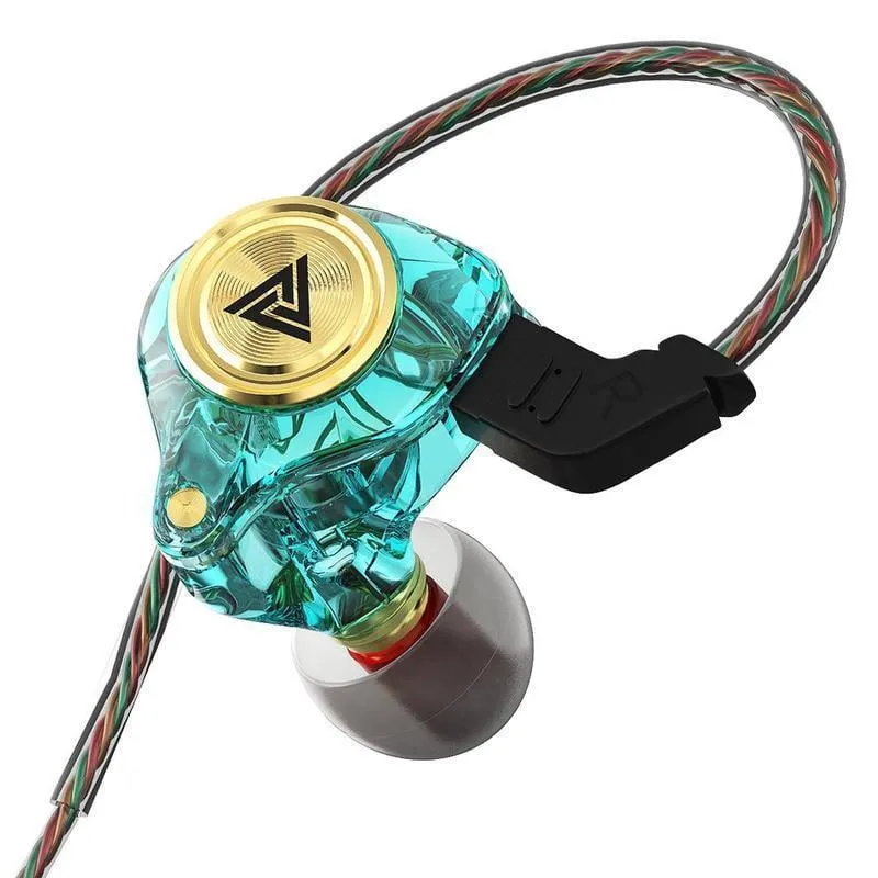 QKZ AK3 Portable Wired In-Ear Headphones, Wired Earphones
