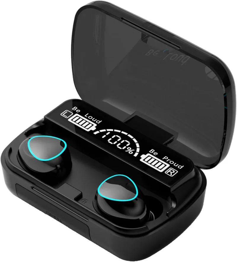TWS Bluetooth Wireless Earbud, HD Stereo Noise Cancelling
