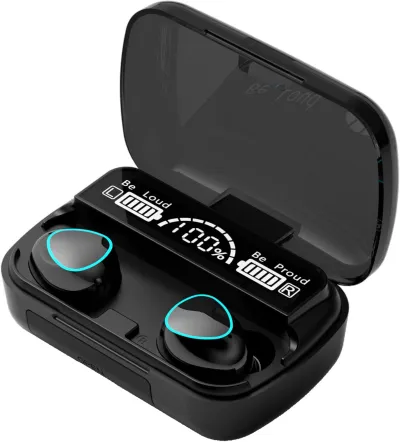 TWS Bluetooth Wireless Earbud, HD Stereo Noise Cancelling