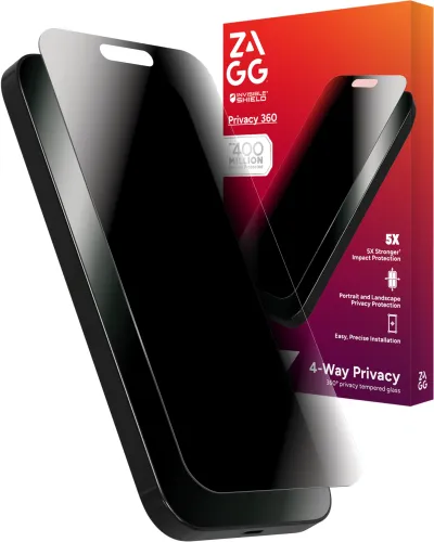 Zagg Glass Elite Privacy 360 Screen Protector for iPhone