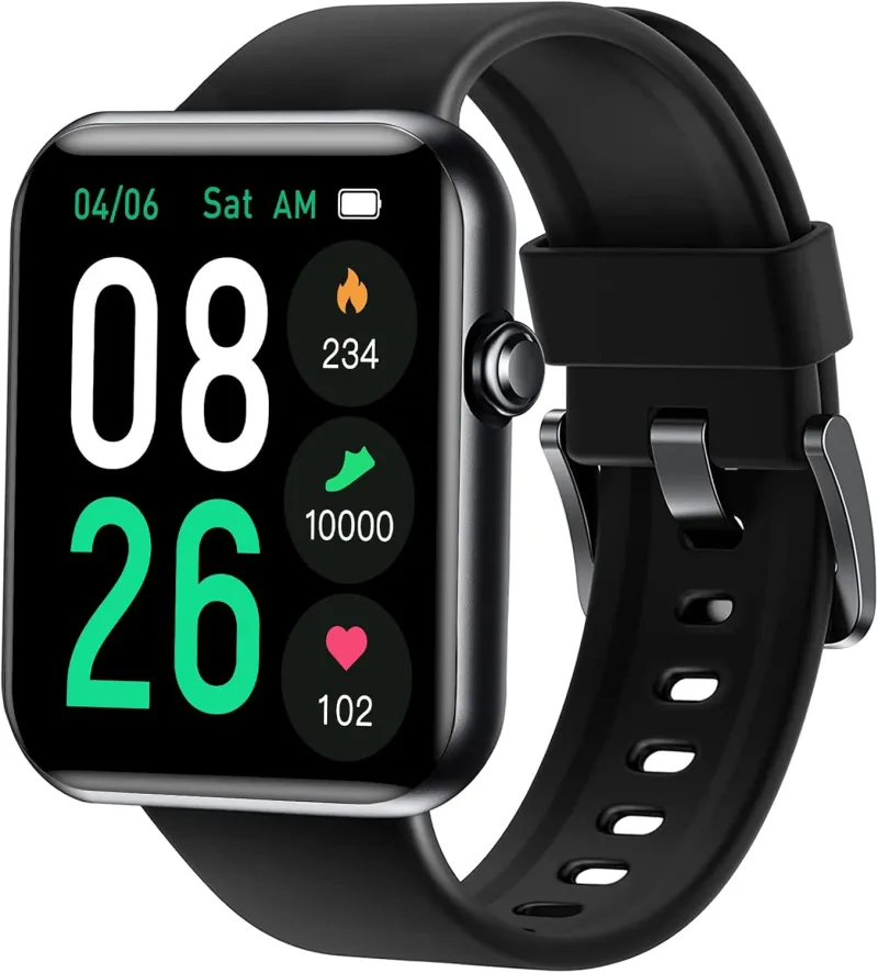 Pautios Smart Watch, Swimming Waterproof Fitness Tracker