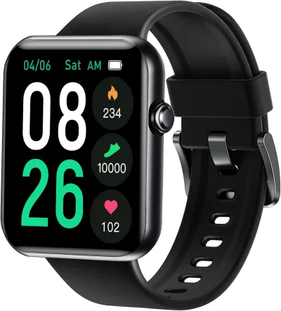 Pautios Smart Watch, Swimming Waterproof Fitness Tracker