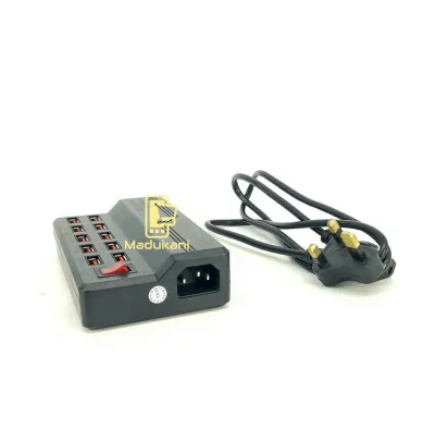 10 USB Ports Mobile Fast Charger Station Power (Model 21)