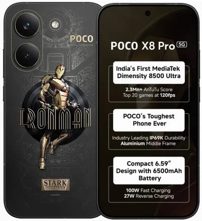 POCO X8 Pro Iron Man Edition